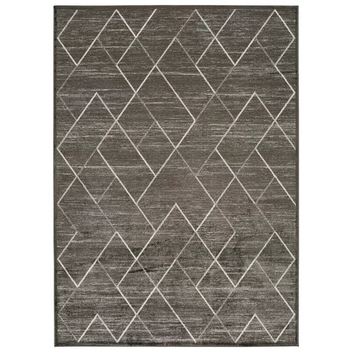 Universal sivi tepih od viskoze Belga, 70 x 220 cm