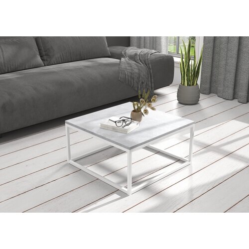 ADRK Moderna kavna mizica BELTEN 65x65 cm - BELA-BETON Cene
