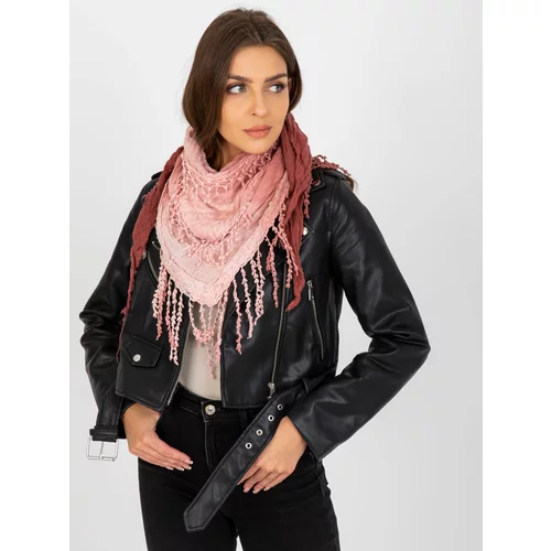 Fashion Hunters Women's pink muslin scarf