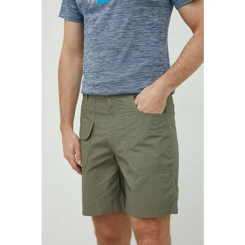 Columbia Kratke hlače Washed Out za muškarce, boja: zelena, 1990793-397