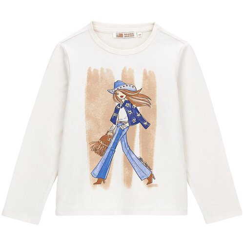 Original Marines majica DR DFA3611F D bež 152 Cene