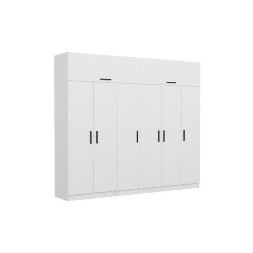 Hanah home Ormar Kale 270x255x52cm Bijeli Slike