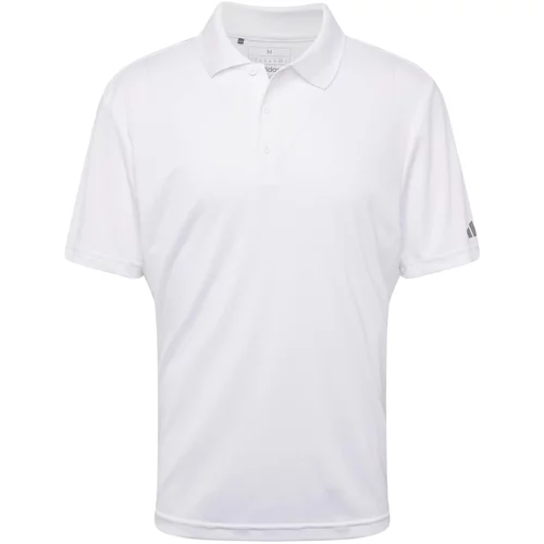 ADIDAS GOLF Tehnička sportska majica siva / bijela