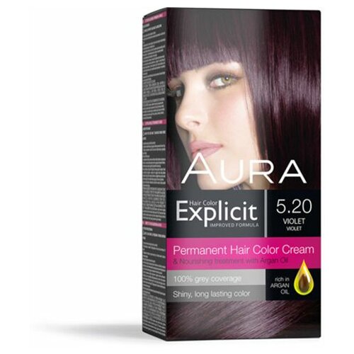 Aura boja za kosu explicit 5.20 violet Cene