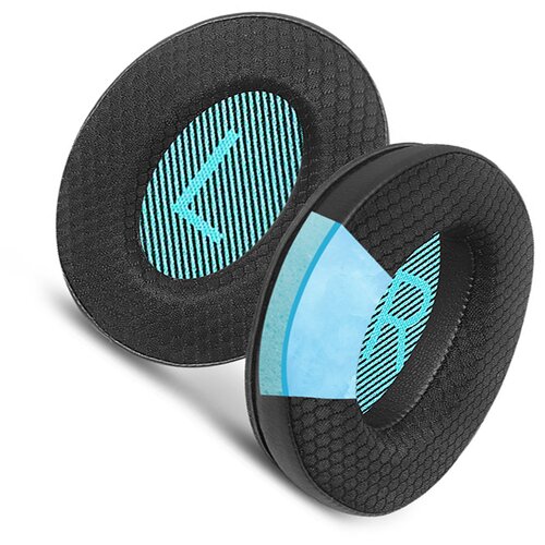 INF Hladilne blazinice za u&scaron;esa iz nogometne mreže za slu&scaron;alke Bose AE2/QC15/QC25 Black+Blue, (22104401) Cene