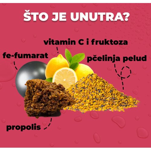 Hedera Ferrocet, prirodno rje&amp;scaron;enje za nedostatak željeza u krvi, 120 kapsula Slike