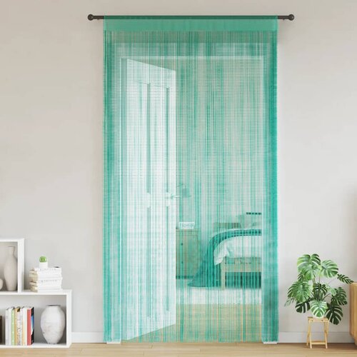 VidaXL Zavese iz nitk 2 kosa 140x250 cm turkizne barve Slike