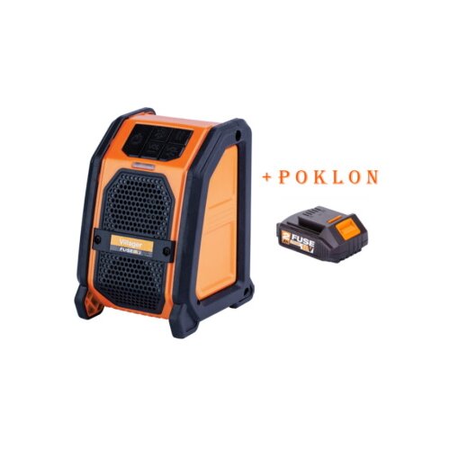 Villager fuse akumulatorski bluetooth zvučnik 2x3W + poklon fuse baterija 18V 2.0Ah 056370 Slike
