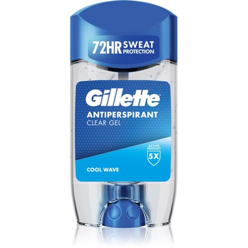Gillette Cool Wave antiperspirant gel za mo&amp;scaron;ke 70 ml Slike