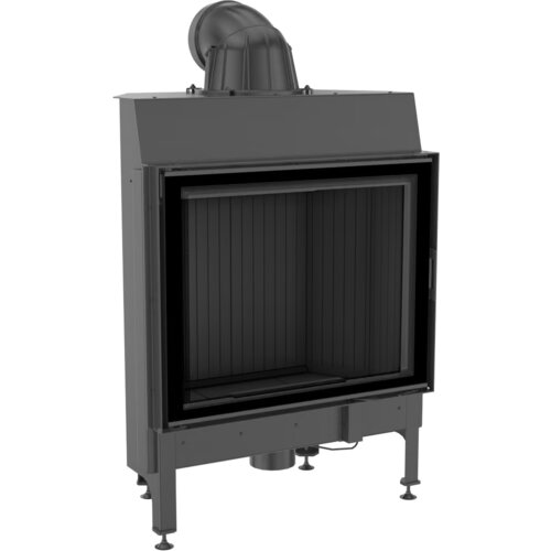 Kratki vgradni kamin NADIA/13/BLACK Cene