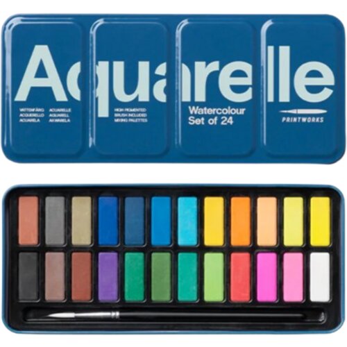  Vodene bojice u setu Watercolor Aquarelle &amp;ndash; Slike