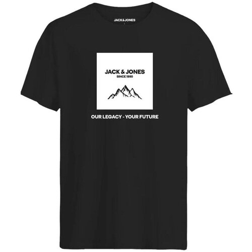 Jack &amp;amp; Jones Majice s kratkimi rokavi - Črna Slike