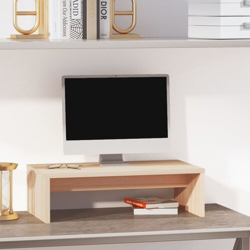  Stalak za monitor 50 x 27 x 15 cm od masivne borovine Cijene
