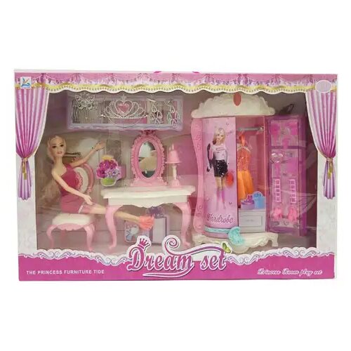 Magic Toys Lutka sa garderobom i dodacima Cijene