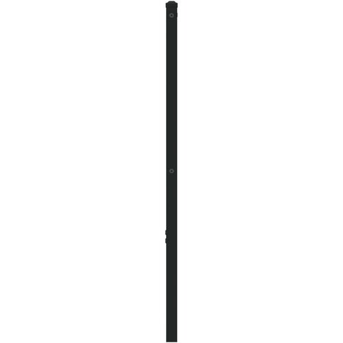 VidaXL Posteljno vzglavje dimljeni hrast 90 cm železo/inženirski les Slike