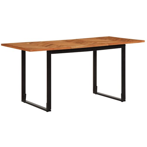 VidaXL Blagovaonski stol 160 x 80 x 75 cm od masivno drvo bagrema Slike