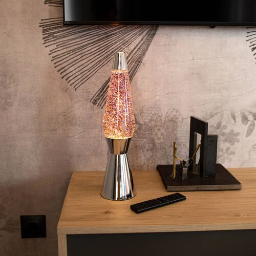 Fisura Lampa lava Pink Glitter Slike