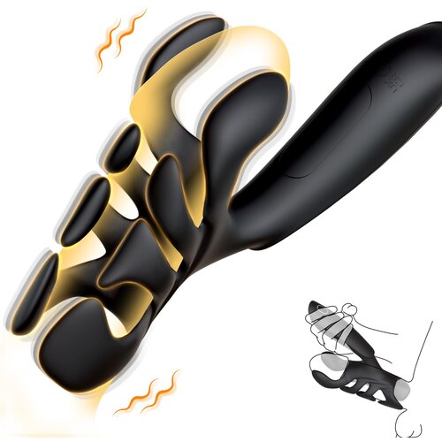 SuperLove Spider Hand Strong Penis Vibrator Black Cijene