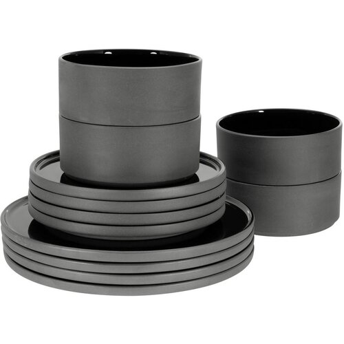 Connubia Jedilni Servis Futuro Črna, 12-Delni Cene