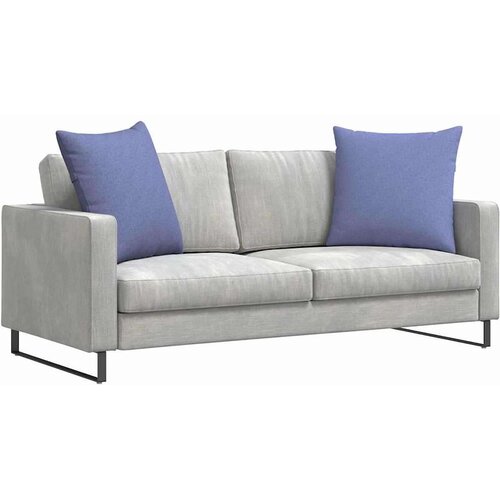 VidaXL jastučići za sofu 2 pcs plava 80 x 80 cm tkanina Slike