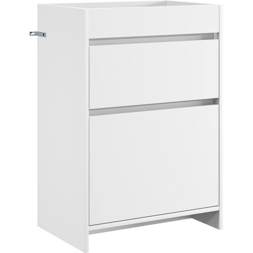 vidaXL Kabinetski ormarić ispod Lavabo - Umivaonika Bijela 56 x 37 5 x 81 cm - Bijela 56 x 37 5 x 81 cm Cene