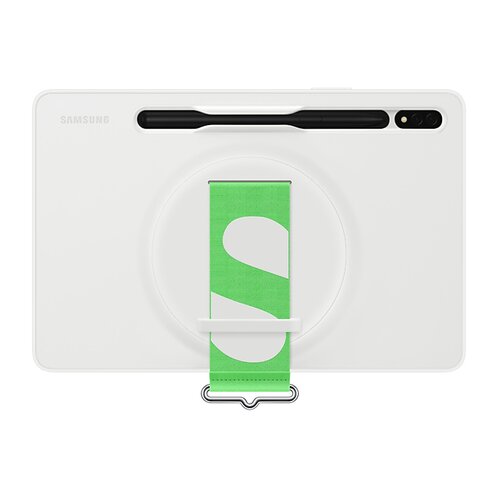 Samsung Tab S8 Strap ovitek, bel Slike