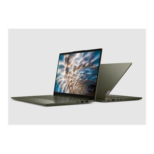 Lenovo Yoga Slim7 14ITL05 i5-1135G7/14FHD/16GB/512GB/IntelHD/IR&HD Cam/BacklitSRB/Win10H/Dark Moss 82A3008BYA laptop Slike