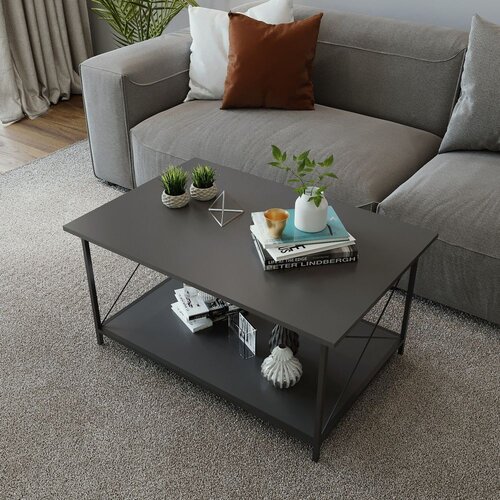 Woody Fashion Cottbus L2032 Black Coffee Table Slike
