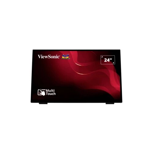 Viewsonic TD2465 zaslon na dodir Energetska učinkovitost 2021: D (A - G) 60.5 cm (23.8 palac) 1920 x 1080 piksel 16:9 7 ms HDMI&amp;trade;, DisplayPort, USB, audio line-in, audio line-out VA LED Slike