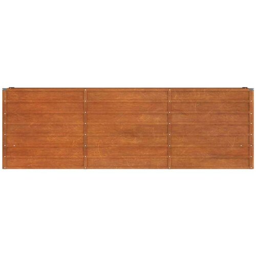 VidaXL Povi&amp;scaron;ena vrtna gredica boja hrđe 240 x 40 x 77 cm čelik COR-TEN Slike