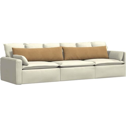  Jastučići za sofu 2 pcs Smeđa 145 x 40 cm Kordura tekstil Slike