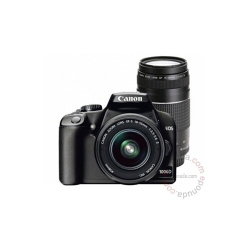 Canon EOS 500D 18-55MM + 75-300MM Set digitalni fotoaparat Slike