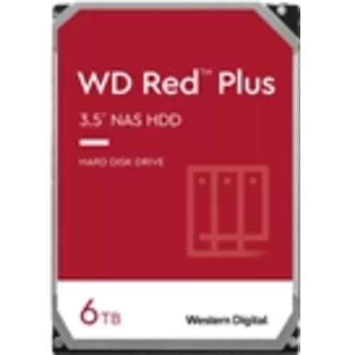 Wd trdi disk red plus 6TB 3,5&quot; SATA3 256MB