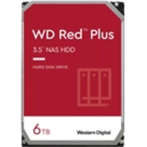 Western Digital HDD hard disk 3.5" 6TB VD Red Plus NAS 5400rpm Cijene