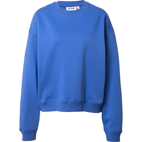 WEEKDAY Sweater majica plava