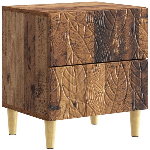 vidaXL Nočna omarica Star les 43 x 34,5 x 48 cm Inženirski les, (5000247468) Cene