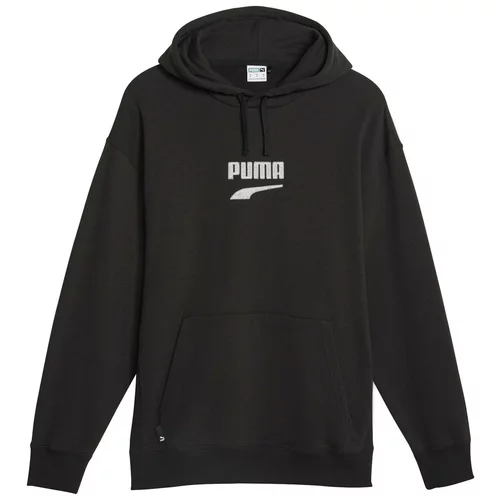 Puma Sweater majica 'DOWNTOWN' crna / bijela