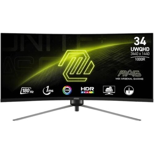MSI Igralni monitor MAG 345CQR 34" UWQHD 180Hz, (5000506990) Cene
