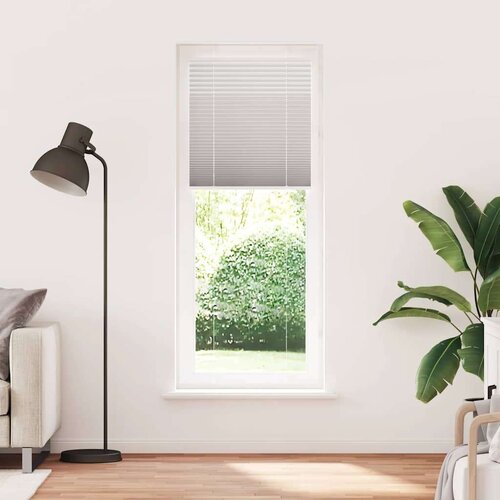 vidaXL Plisirana roleta svijetlosiva 80x200 cm širina tkanine 79,4 cm Cijene