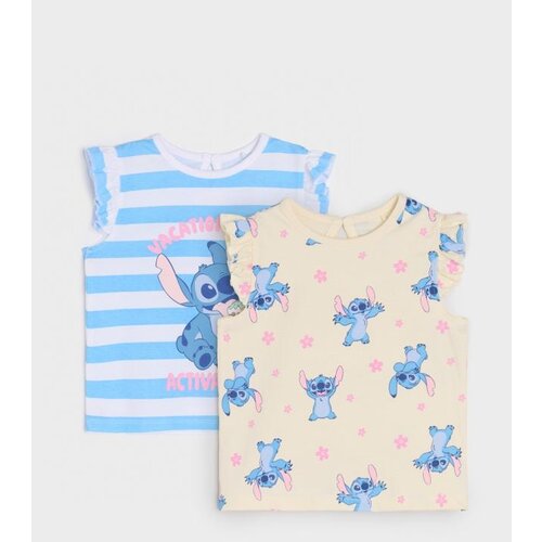 Sinsay Komplet od 2 majice kratkih rukava Stitch Cijene