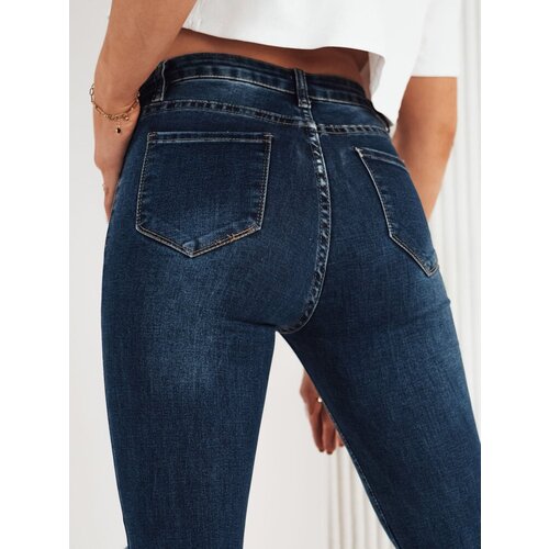 DStreet ROGUE Women&amp;#039;s Denim Pants Blue Slike