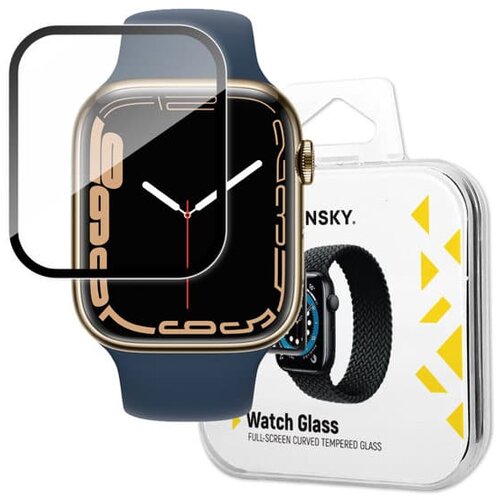 Wozinsky Watch Glass hibridno steklo za Apple Watch 7/8 45mm črno Cene