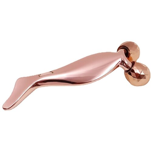 INF Zlato kovinsko orodje gua sha z dvojnima kroglicama Gold, (5000490462) Slike
