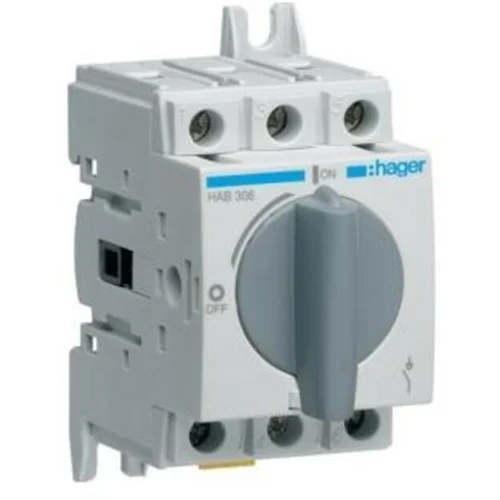Haeger 3-polni 63 A HAB306