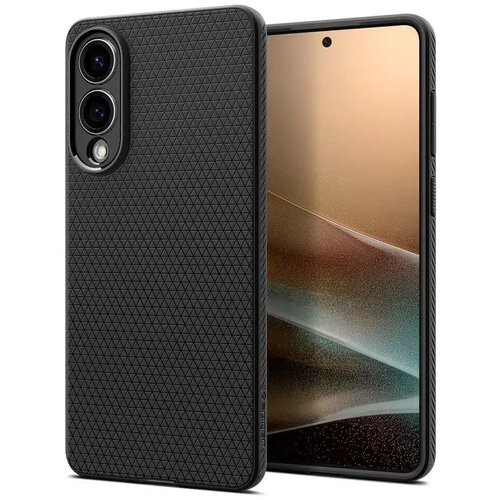 Spigen LIQUID AIR ACS09420 etui za SAMSUNG S25 Edge mat črna Cene