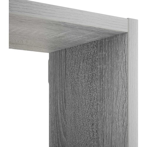  Zidna polica Siva Sonoma 70 x 17 x 101 cm Prerađeno drvo Slike