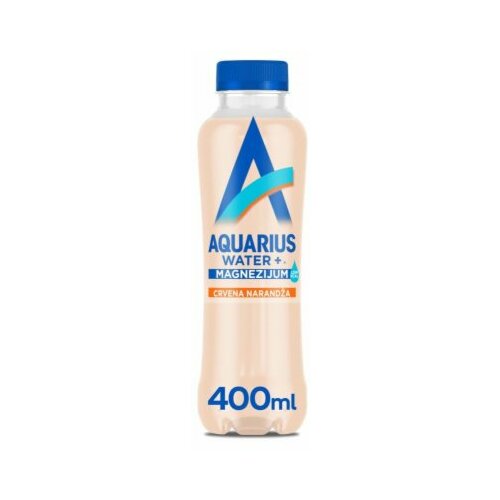 Aquarius water orange negazirana voda 400ml pet Slike