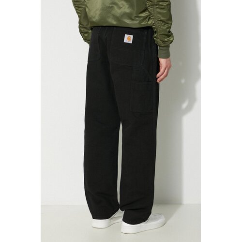 Carhartt WIP Hlače Single Knee Črna Slike