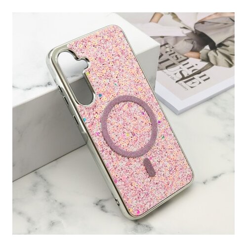  Futrole glam glow magsafe za samsung a556b galaxy a55 5g roze ( F121221 ) Cene