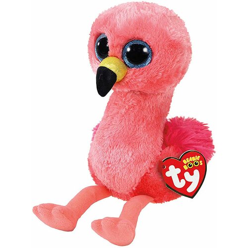 Ty Beanie Boos plišana igračka 24cm Flamingo Gilda 37262 Slike